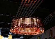 LED مدرن لوستر چراغ رز طلایی لوستر برای دکوراسیون هتل