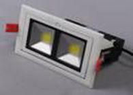 48W COB LED مستطیل احتیاج Downlights چراغ م RoHS SAA، سفید طبیعی