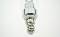 سفید گرم شعله نکته به رهبری نور Bulbs 3W E14 LED شمع لامپ کوچک پیچ درپوش