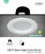 IP50 240 Volt LED Recessed Downlights Round for Supermarkets