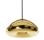 طلایی شیشه ای معلق آویز چراغ برای زندگی دکوراسیون خانه