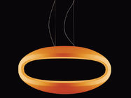 حلقه فضایی نارنجی حلق آویز آویز چراغ برای دکوراسیون هتل