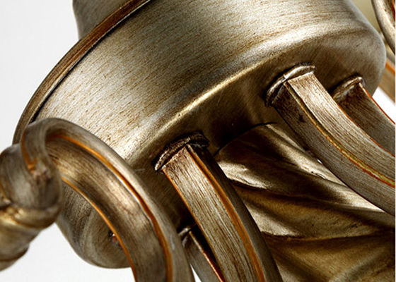 سفارشی مدرن / یکپارچهسازی با سیستمعامل سبک های فرفورژه لوستر آهن فام 8 800W نور