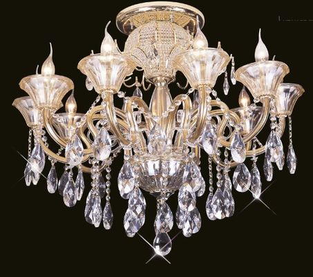 اتاق ناهار خوری / حمام فرفوژه LED لوستر چراغ با طلایی و پایان