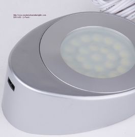 کابینه LED روشنایی لامپ پلاستیک / آلومینیوم گرم سفید