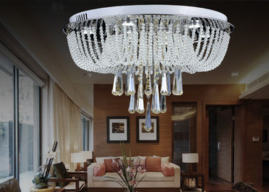 مدرن گرد کریستال چراغ سقفی 30W ناهار خوری LED / زندگی دکوراسیون Romm