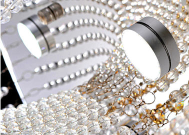 مدرن گرد کریستال چراغ سقفی 30W ناهار خوری LED / زندگی دکوراسیون Romm