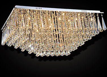 چراغ سقفی شیشه ای LED کریستال