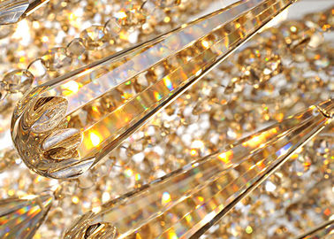 چراغ سقفی شیشه ای LED کریستال
