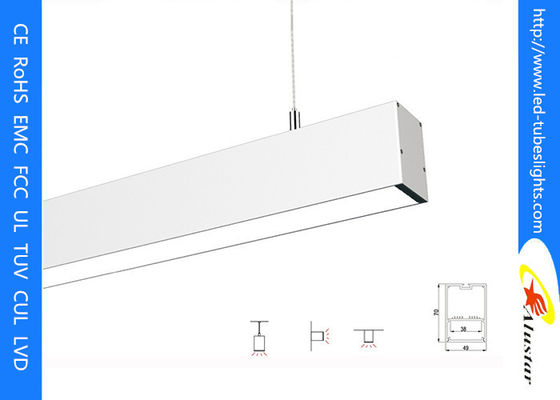 2600K LED تجاری خطی تغییر رنگ حلق آویز آویز چراغ 49mmX70mm
