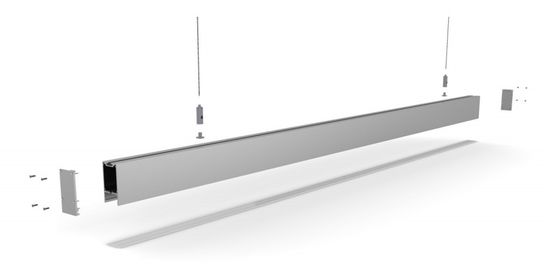 2600K LED تجاری خطی تغییر رنگ حلق آویز آویز چراغ 49mmX70mm