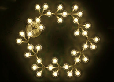 17 چراغ LED خالص دایره چراغ حلق آویز سقفی با LED سفید گرم