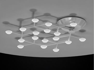 17 چراغ LED خالص دایره چراغ حلق آویز سقفی با LED سفید گرم