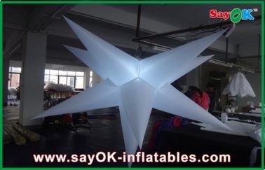 دکوراسیون رویداد حزب سفارشی LED نور ستاره آویزان بادی