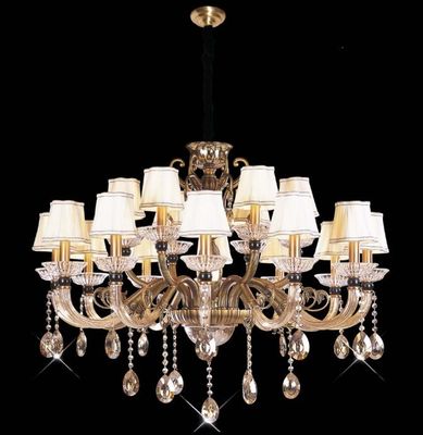 سنگ کریستال LED لوستر چراغ با 30 اسلحه م / RoHS
