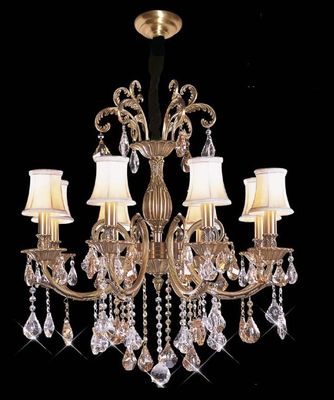 سنگ کریستال LED لوستر چراغ با 30 اسلحه م / RoHS