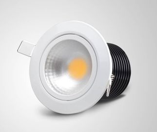 10Watt Downlights چراغ برای اتاق جلسه رادیوم 80 IP45 گرم Dimmable در تنظیم سفید