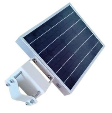چراغ بالا لومن 50W سفید خالص IP66 در فضای باز همه در یک خورشیدی چراغ خیابان