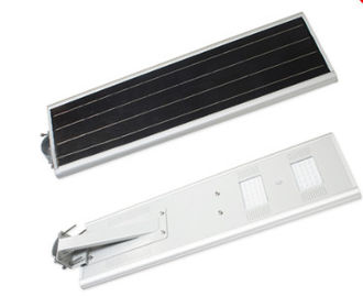 سنسور حرکت 40W سفید ضد آب چراغ در فضای باز خورشیدی چراغ خیابان