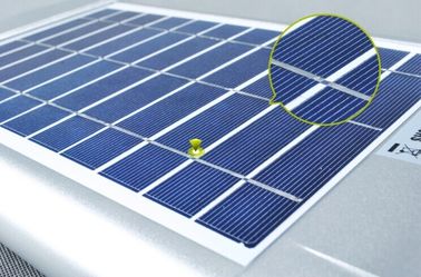 سنسور حرکت 40W سفید ضد آب چراغ در فضای باز خورشیدی چراغ خیابان