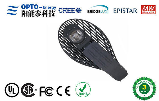 جاده ها COB فضای باز به رهبری نور خیابان 50W با MeanWell راننده با آلومینیوم و تمپر شیشه رهبری