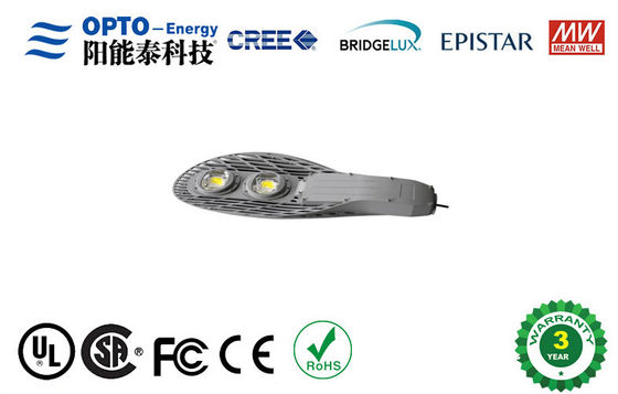 جاده ها COB فضای باز به رهبری نور خیابان 50W با MeanWell راننده با آلومینیوم و تمپر شیشه رهبری