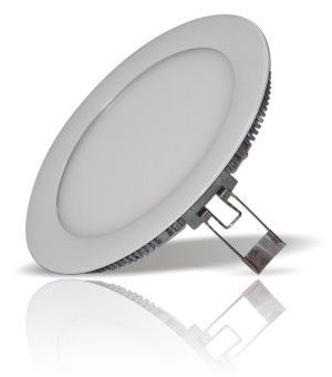 6W / 8W گرد صفحه تخت چراغ سقف برای اتاق جلسه