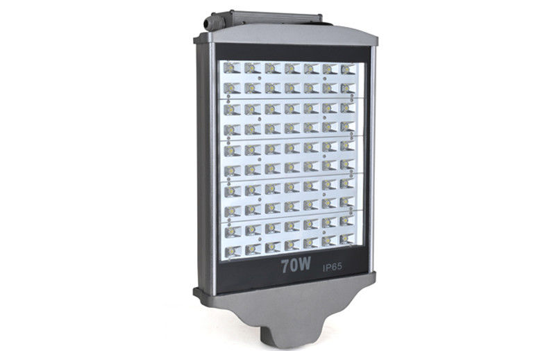 حرفه ای 70W در فضای باز چراغ های خیابانی های Bridgelux 120º زاویه پرتو AC85 ~ 265 ولتاژ