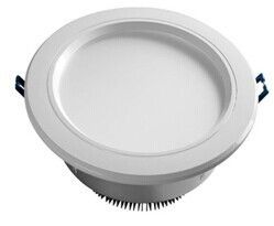 12 وات SMD سامسونگ تراشه گرد LED احتیاج Downlights چراغ سفید گرم ناهار خوری
